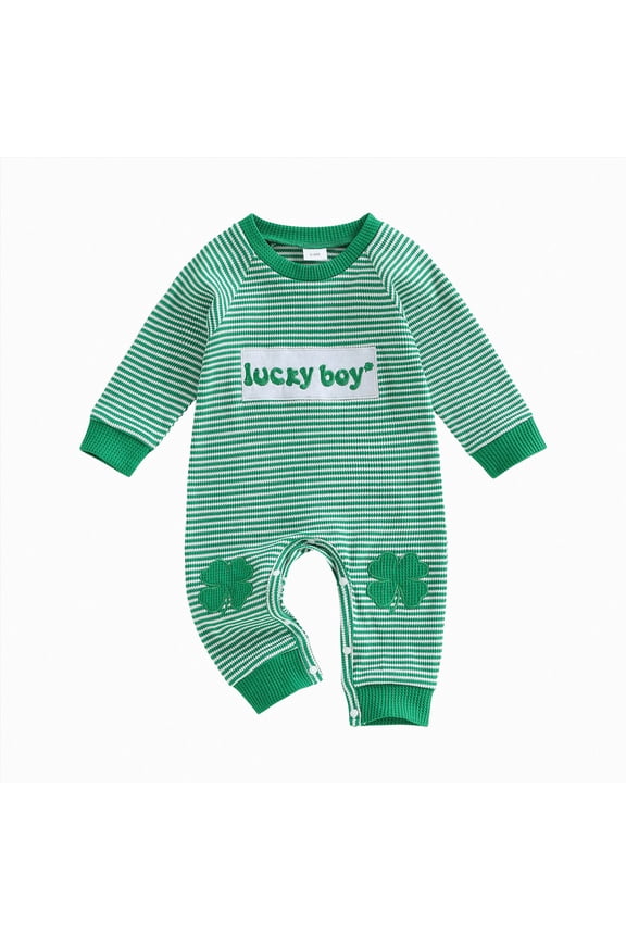 Baby Boy Gifts Infant Baby Kids Cartoon Hooded Romper Jumpsuit Sets Clothes 0 3 6 9 12 18 24 Months (Green,0-3 Months)