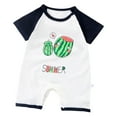 thumbnail image 1 of Gubotare Baby Boy Gifts Baby Short Sleeve Bodysuit One-Piece Baby Clothes Size 0-6 Months (Green,0-6 Months), 1 of 4