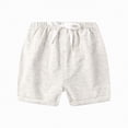 thumbnail image 1 of Gubotare Baby Boy Soccer Shorts Boy's Athletic Shorts Kids Youth Active Performance Basketball Shorts with Pockets Elastic Waistband 4t 5t (Grey,4-5 Years), 1 of 1