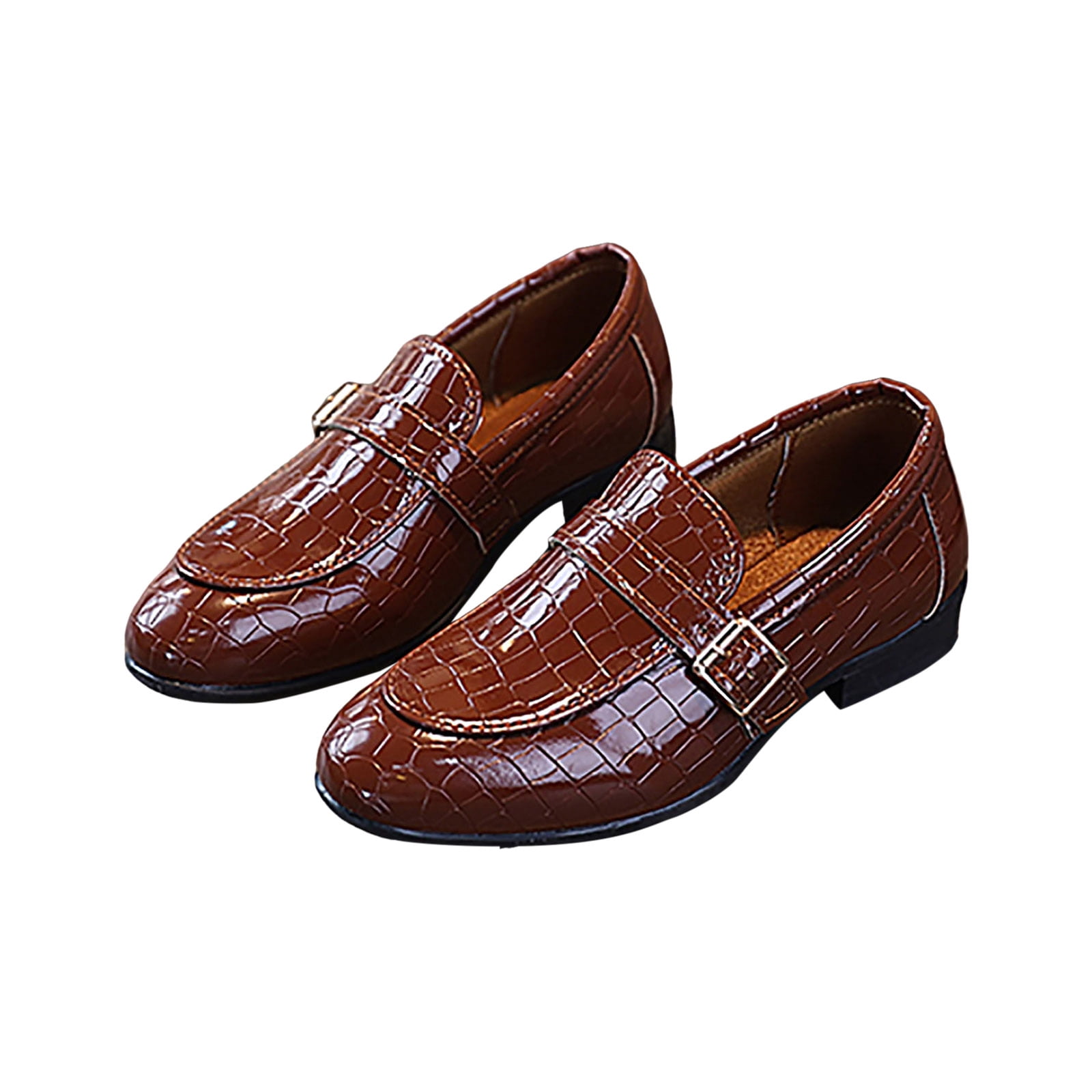 boys dress shoes size 25 toddler genuine leather Toddler Boys Leather Shoes