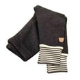 thumbnail image 1 of Gubotare Baby Girl Leggings Newborn Baby Fleece Lined Winter Leggings Toddler Infant Footie Basic Full Length Stretchy Thermal Fall Solid Size 0 6 Months (Dark Gray,0-6 Months), 1 of 5