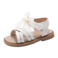 thumbnail image 1 of Gubotare Baby Girl Sandals Toddler Toddler Sandals Summer Boys Girls Kids Sandals Open-toe Water Hiking Lightweight Athletic Outdoor Size 10.5 (Beige,Little Kids 10.5), 1 of 9