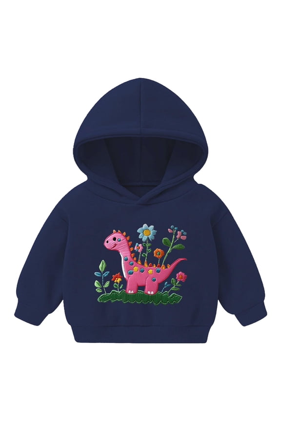 Baby Hoodies Toddler Kid Boy Casual Hoodie Sweatershirt Pullover Size 18 24 Months (Navy,18-24 Months)