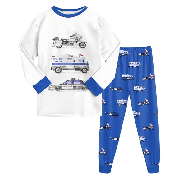 Gubotare Baby Pajamas 2 Piece Long Sleeve Kids Boys Girls Toddler Solid Daily Pyjamas Sleepwear Set Basic 2T 3T (White,2-3 Years)