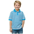 thumbnail image 1 of Gubotare Baby Polo Boys Shirts Short Sleeve Shirts for Boys Toddler Tee Solid T-Shirts Kids Tshirt Summer Tops (Blue,Size 1-2 Years), 1 of 8
