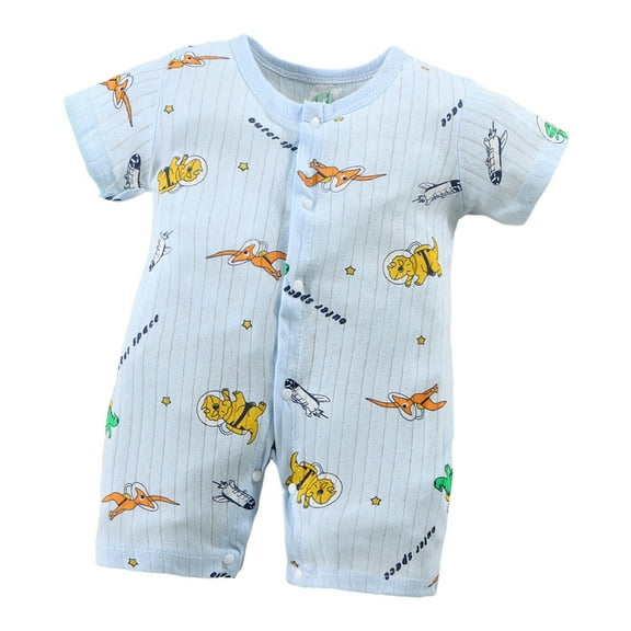 Gubotare Baby Romper Baby Funny Bodysuits Rompers Outfits Size 12-18 Months (Sky Blue,12-18 Months)