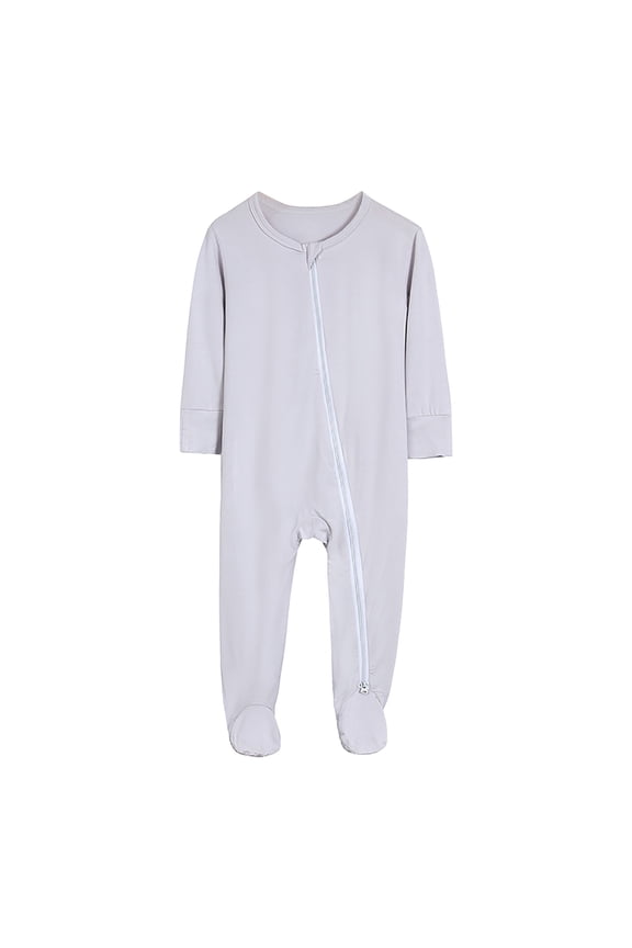 Baby Rompers Boys Baby Boy Game Day Outfit Long Sleeve Football Romper Baby Boy Footed Romper + Hat Winter Clothes 0 3 6 9 12 18 24 Months (Light Gray,18-24 Months)