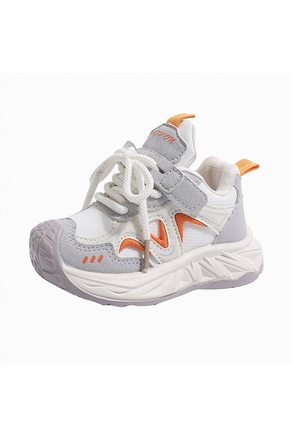 Baby Shoes Girl Baby Shoes Infant Boys Girls Non-Slip Soft Sole Lightweight Sneakers Unisex Walking Shoes Toddler Size 7 (Beige,Toddler 7)