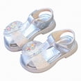 thumbnail image 1 of Gubotare Baby Summer Shoes Toddler Girls Sandals Little Girls Kids Shoes Girls Sandals Toddler Size 10.5 (Black,Little Kids 10.5), 1 of 8