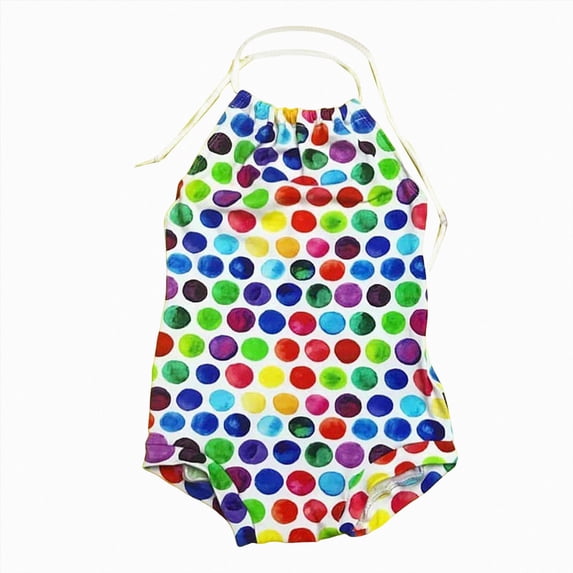 Gubotare Baby Swim Suit Girls Swimwear One Piece Swimsuit Toddler Cute Beach Bathing Suit 9 12 Months (Blue,9-12 Months)