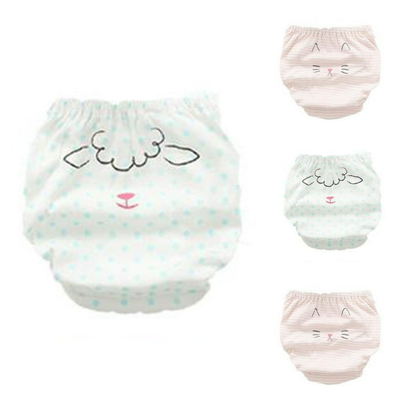 Gubotare Baby Underwear Baby Cotton Training Pants Packs Toilet Training Underpants Absorbent Toddler Potty Training Underwear 6 12 18 24 Months 2T 3T 4T 5T 6T (White,2-3 Years)