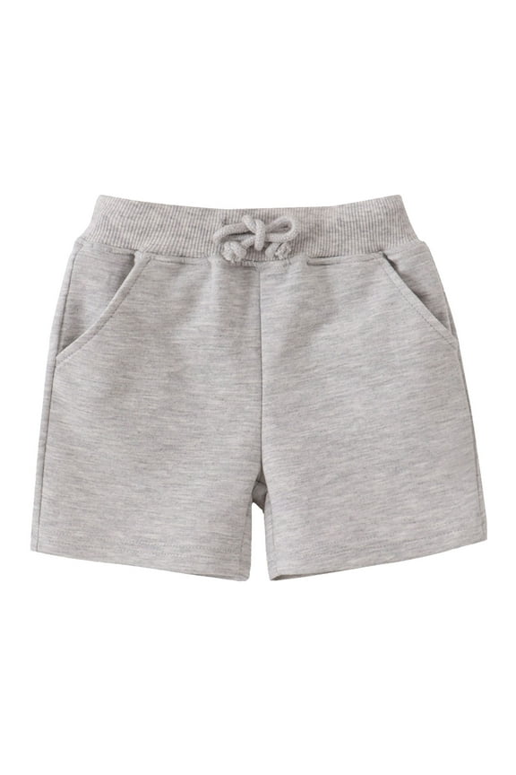 Basketball Shorts Boys Toddler Boys Basketball Shorts Kids Mesh Shorts Active Soccer Shorts with Elastic Waist Shorts (Light Gray,Size 2-3 Years)