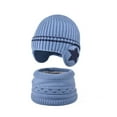 thumbnail image 1 of Gubotare Beanie and Scarf Set, Winter Hat and Scarf Combo, Warm Knit Accessories for Cold Weather (Blue,One Size), 1 of 4