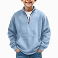 thumbnail image 1 of Gubotare Big Boys Crewneck Sweatshirt Boys' Streetwear Long Sleeve Sweatshirt Cartoon Graphic Casual Wear Size 9-10 (Sky Blue,9-10 Years), 1 of 3