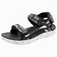 thumbnail image 1 of Gubotare Big Kids Sandals Boys and Girls Lightweight Dual-Adjustable Sandal Buckles with Hook and Loop Heel Closure Size 3.5 (White,3.5 Big Kid), 1 of 9