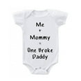 thumbnail image 1 of Gubotare Bodysuit Girl Western Baby Girls Bodysuit Clothes Country Girl Funny Cute Creeper Baby Bodysuit,18M White, 1 of 4