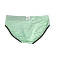 thumbnail image 1 of Gubotare Boxer Briefs Men Seamless Underwear Ice Silk See-Through Briefs Underwear Shorts Ultra-Thin Mini Bikini,Green L, 1 of 2