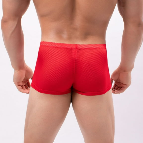 Gubotare Boxer Briefs Men's Boxer Briefs with Comfort Flex Waistband, Multipack,RD2 XL