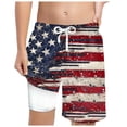 thumbnail image 1 of Gubotare Boy American Flag Swim Trunk Boys' Swim Trunks Swimsuit UPF 50+ Quick Dry Bathing Suit for Boys (Dark Blue,Size 13-14 Years), 1 of 4