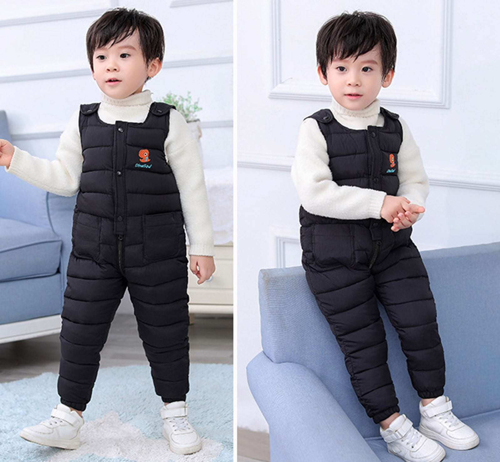 Gubotare Boy Outfits Animal Bunny Baby Easter Romper Long Ear