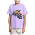 thumbnail image 1 of Gubotare Boy Shirts Toddler Girls T Shirts Graphic Short Sleeve Shirts Baby Girl Retro Tees Clothes Sizes 2-3T (Light Purple,2-3 Years), 1 of 4