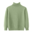 thumbnail image 1 of Gubotare Boy Sweater Boys Crewneck Long Sleeve Ribbed Pullover Sweaters Knitted Sweater Tops Size 7-8 (Light Green,7-8 Years), 1 of 5