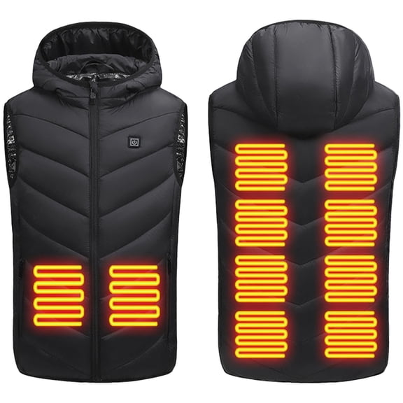 Gubotare Boys' Activewear Vests Kid's Unisex Quilted Softshell Lightweight Windproof Equestrian Riding Vest Size 11-12 (Black,11-12 Years)