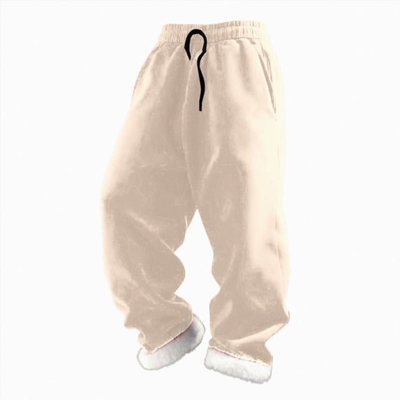 Gubotare Boys Baggy Sweatpants Baby Boys Pants Infant Joggers Sweatpants Size 9-10 (Beige,9-10 Years)