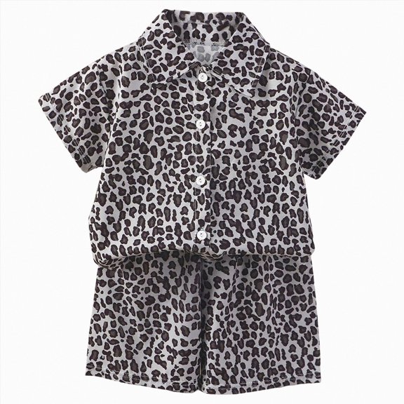 Gubotare Boys Beach Outfit Toddler Baby Boy Summer Clothes Daddys/Mamas Boy Matching Outfit Short Sleeve Embroidery Button Down Shirt Plaid Toddler Shorts Set 3T 4T (Black,3-4 Years)