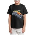 thumbnail image 1 of Gubotare Boys Clothes Summer Boys' Graphic Tee - Soft and Breathable Classic Crewneck Short Sleeve Pullover T-Shirt for Boys Sizes 13-14T (Black,13-14 Years), 1 of 4