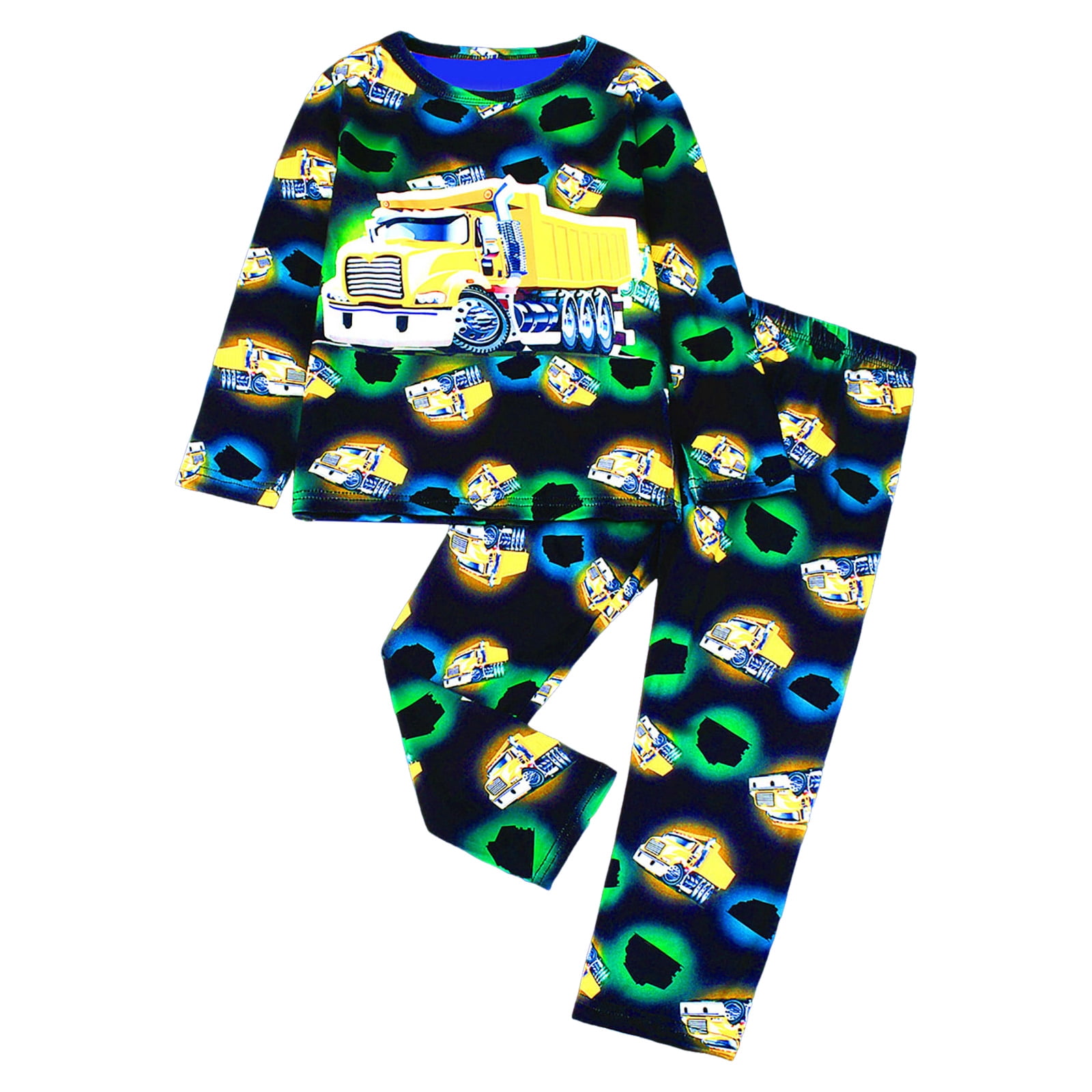 2 Piece Boys Golden Lab Pajamas