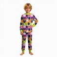 thumbnail image 1 of Gubotare Boys Halloween Pajamas Toddler Girls Pajama Set 2 Piece Pjs Set Sleepwear Long Sleeve Top with Bottom 7T 8T (Green,7-8 Years), 1 of 9