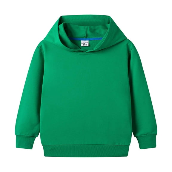 Gubotare Boys Hoodie Boys Fashion Hoodies Kids Long Sleeve Hooded Sweatshirts Size 5T 6T (Green,5-6 Years)
