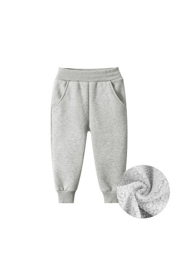 Boys Jogger Pants Toddler Baby Boys Sweatpants Elastic Waist Trousers Active Jogger Pants Size 18 24 Months (GY2,18-24 Months)