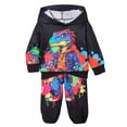 thumbnail image 1 of Gubotare Boys Outfits Toddler Boy Clothes Fall Outfits Baby Hoodie Sweatshirts & Pants Set Little Boy Sweatsuit Winter Clothing Size 9 12 Months (Black,9-12 Months), 1 of 8