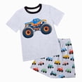 thumbnail image 1 of Gubotare Boys Pajamas Shorts Unisex Baby Toddler Boy and Girl 2-Piece Pajama Pant Set 4T 5T (Light Gray,4-5 Years), 1 of 5