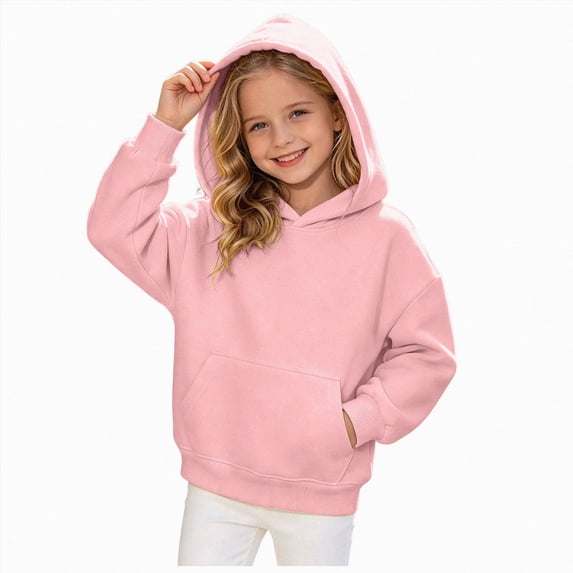 Gubotare Boys Pullover Hoodie Toddler Kid Boy Casual Hoodie Sweatershirt Pullover Size 13-14 (Pink,13-14 Years)