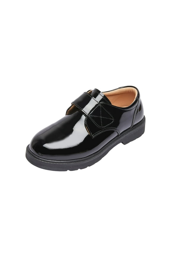 Boys School Shoes Boy's Casual Dress Oxford Comfort Uniform Formal Sneaker Shoes Size 10 (Brown,Little Kids 10)