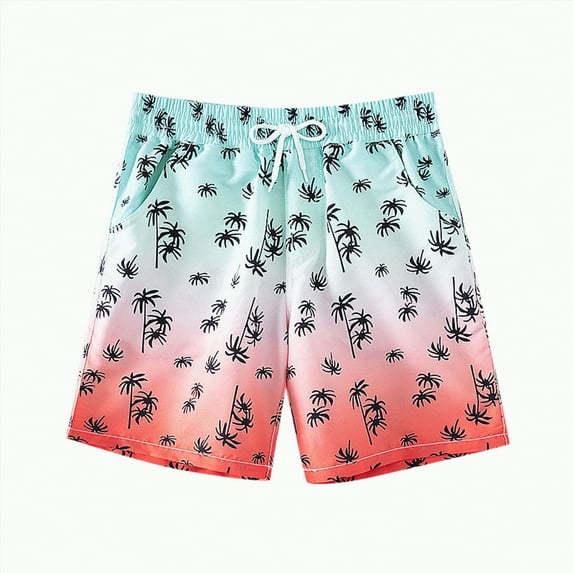 Gubotare Boys Short Swim Trunks Boy Swimming Trunks with Compress Kids Running Board Shorts Swim Shorts Size 13-14 (Pink,13-14 Years)