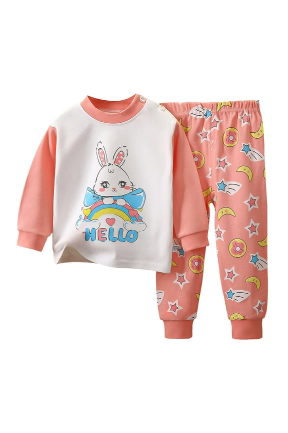 Boys Sleepwear Pajama Set for Toddlers Snug Fit Pjs Sleeper for Baby Boys Girls Kids Size 4T 5T (Pink,4-5 Years)