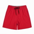 thumbnail image 1 of Gubotare Boys Swimming Trunks Little Boys Quick Dry Beach Board Shorts Kids Swim Trunk Swimsuit Beach Shorts Swim Trunk for Boys Size 6-7 (Red,6-7 Years), 1 of 1