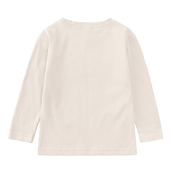 Gubotare Boys T Shirt Boys Shirts Long Sleeve Tee T Shirts Casual Tops (White,3-4 Years)
