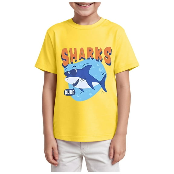 Gubotare Boys T Shirts Funny Boys T Shirts - Youth Big Kids Active Athletic Workout Sports Basketball Graphic Short Sleeve Top Size 11-12 Years (Yellow,11-12 Years)