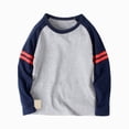 thumbnail image 1 of Gubotare Boys Undershirts Boys Long Sleeve Shirts Kids Crewneck T Shirts Casual Tops Tees Size 10-12 (Grey,10-12 Years), 1 of 8