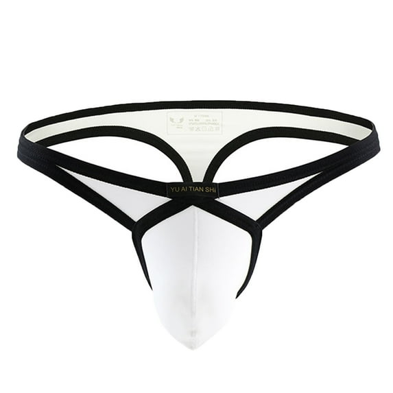 Gubotare Brief For Men Men’s Ultra Soft Underwear Boxer Briefs Comfortable Bamboo Viscose Underwear,White S