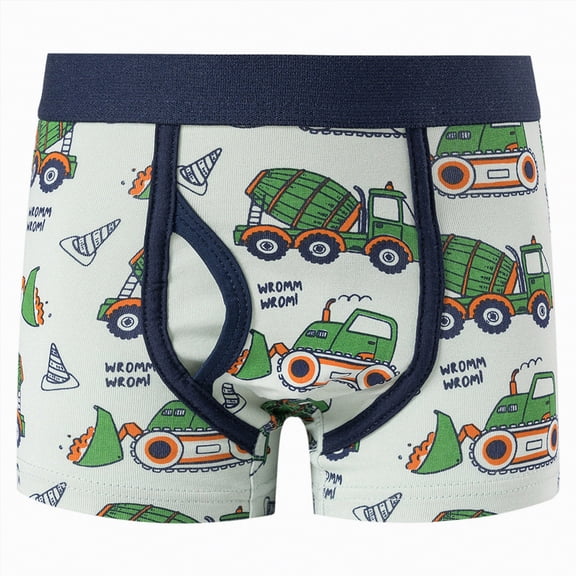 Gubotare Briefs for Boys Baby Boys Underwears Briefs Little Boys Underwear Toddler Panties 1 Pack 2T 3T (Green,2-3 Years)