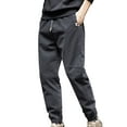thumbnail image 1 of Gubotare Cargo Pants for Men Relaxed Fit Men's Big Tall Performance Series Extreme Comfort Cargo Pant (Grey,XL), 1 of 4