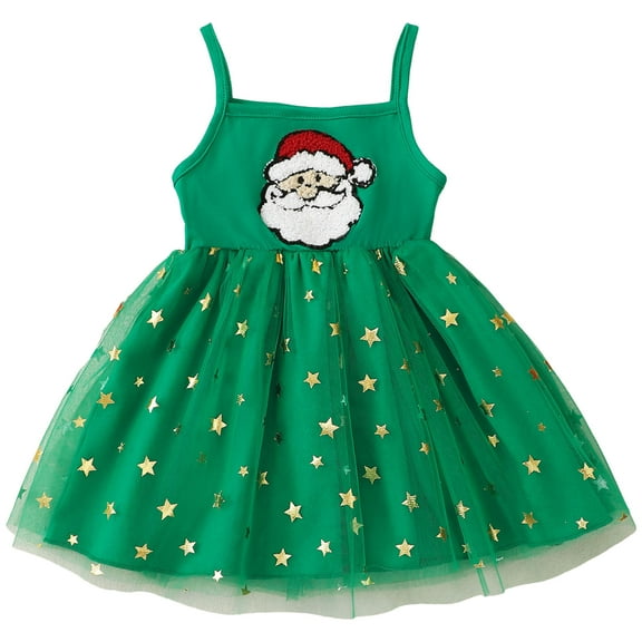 Gubotare Christmas Dress Toddler Short Sleeve Toddler Baby Girls Dress Pageant Wedding Flower Girls Dress Formal Gowns Embroidered Lace Dress Size 2T 3T(Green,2-3 Years)