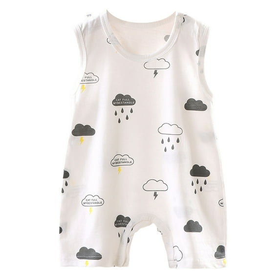 Gubotare Cute Romper for Boys Baby Girls Boys Bodysuit Clothes Country Funny Cute Creeper One-Piece Baby Bodysuit Size 18-24 Months (Grey,18-24 Months)