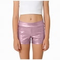 thumbnail image 1 of Gubotare Cute Shorts for Teen Girls Girls Shorts Athletic Shorts with Inner Pockets 2-In-1 for Girls Running Tennis Sports Size 6-7 (Pink,6-7 Years), 1 of 6